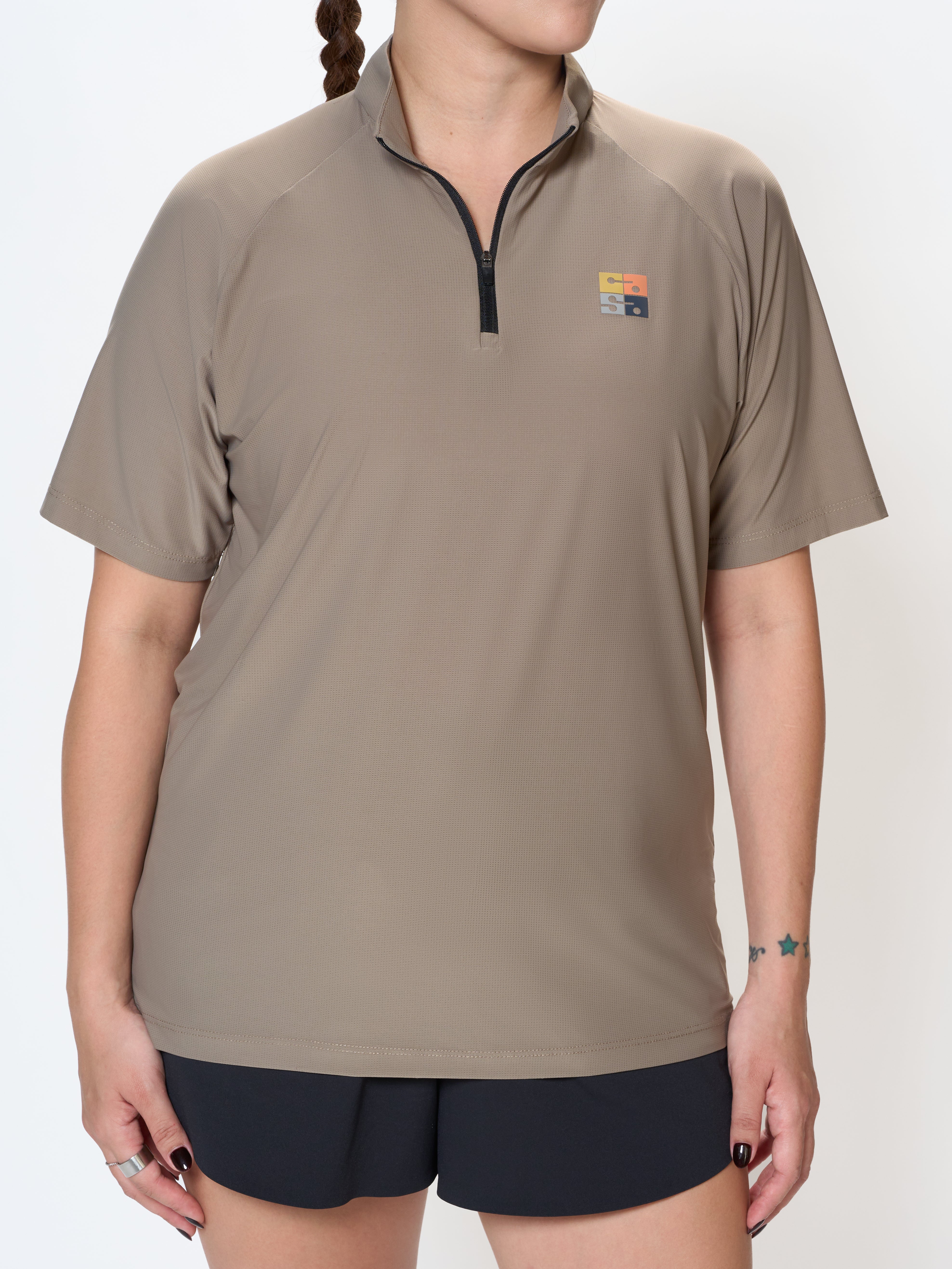 Glide Zip Tee – Casa